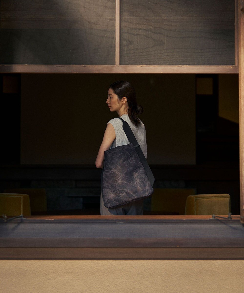 MIYABIYA LAQUOH マーブル墨流し ワンショルダーL 