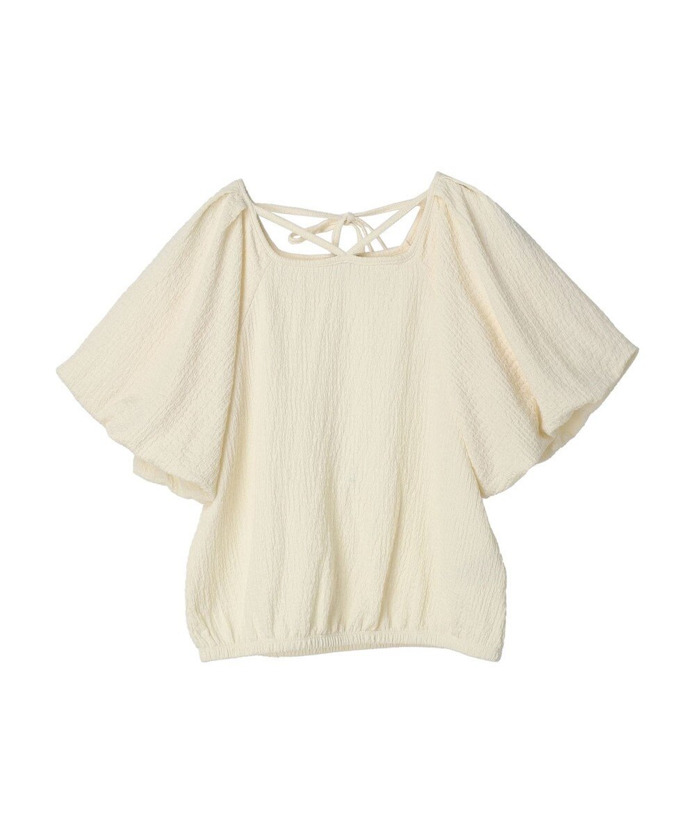 earth music&ecology バルーンスリーブプルオーバー 