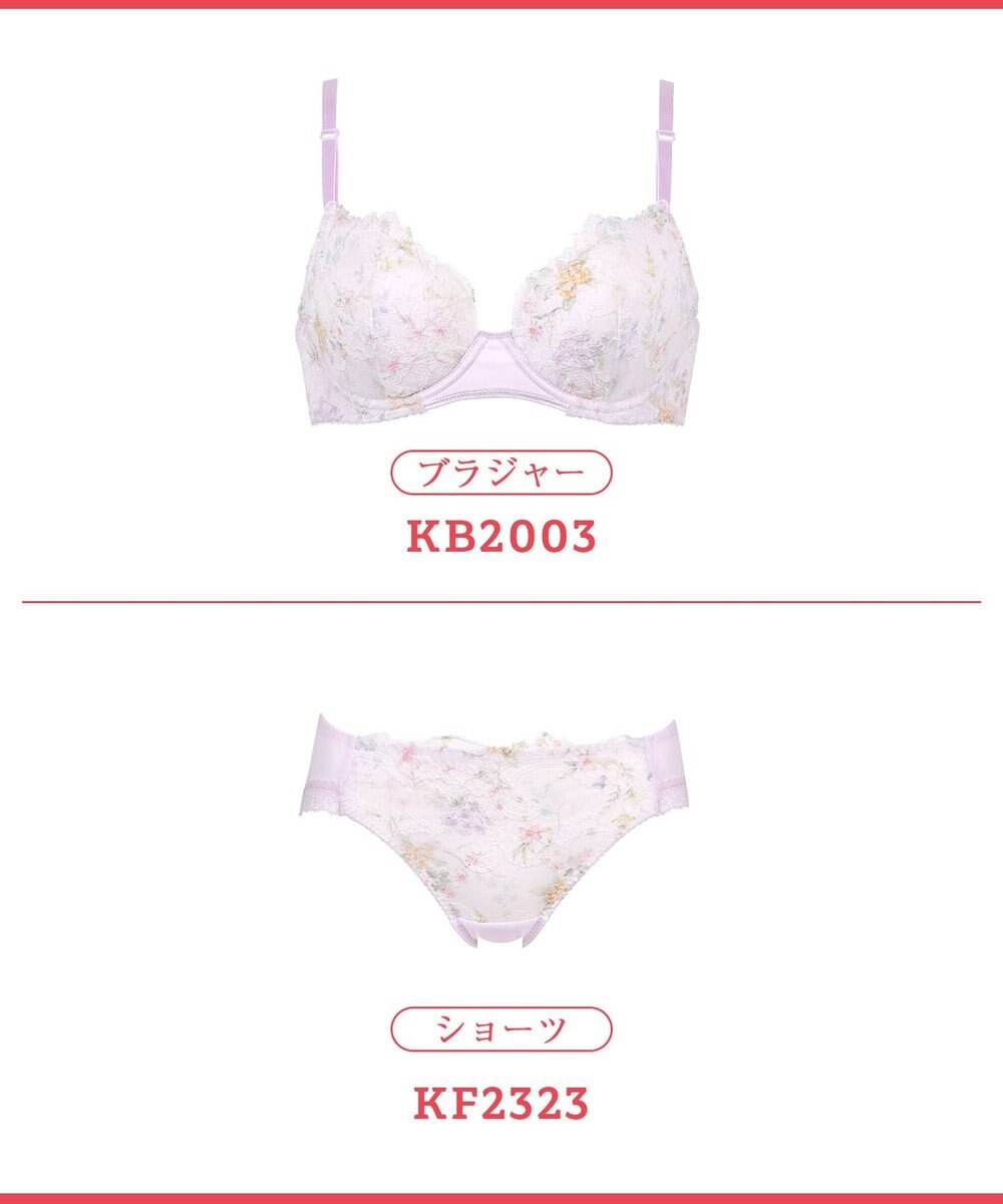 Wing 【マッチミーブラ】　ブラがわたしに合わせてくれる　バストの左右差や個々のバストの状態に対応　ウイング／ワコール　KB2003 