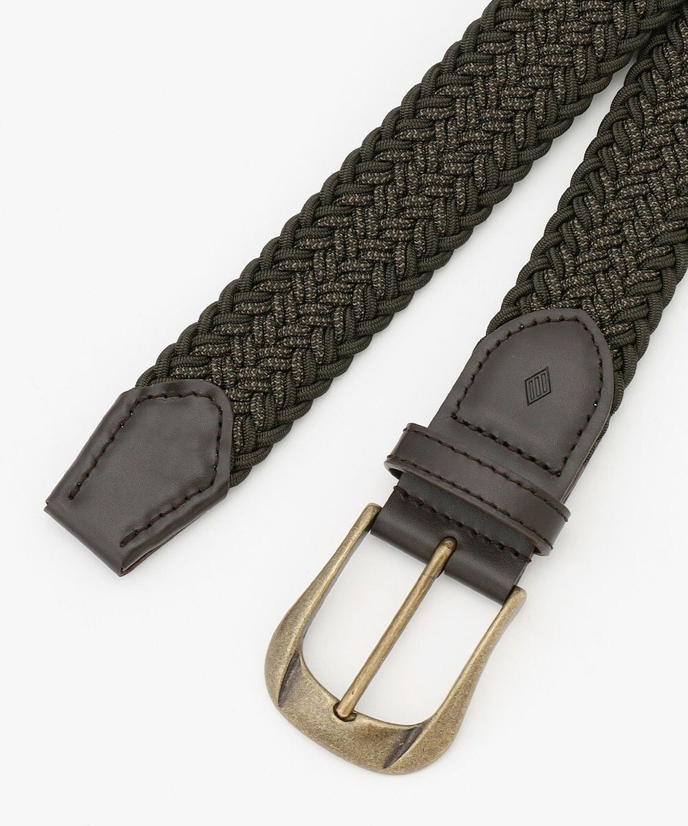 JOSEPH ABBOUD 【イタリア素材・ストレッチ・日本製】メランジヘリンボーン ベルト 