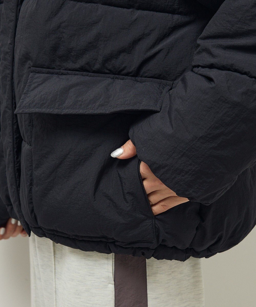 Green Parks ライトファイバーフーディブルゾン 