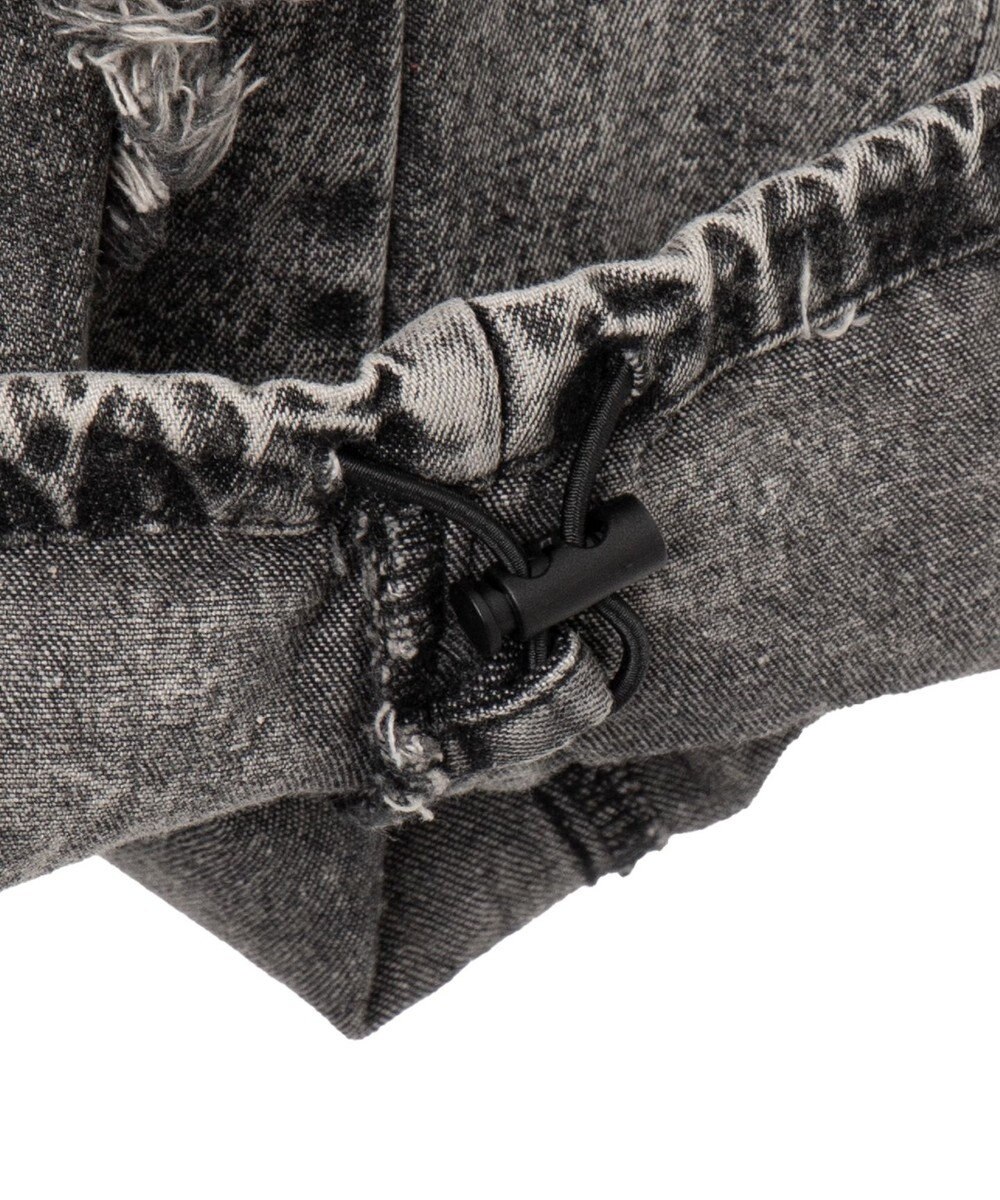 WEGO ダーツフリンジデニムパンツ 