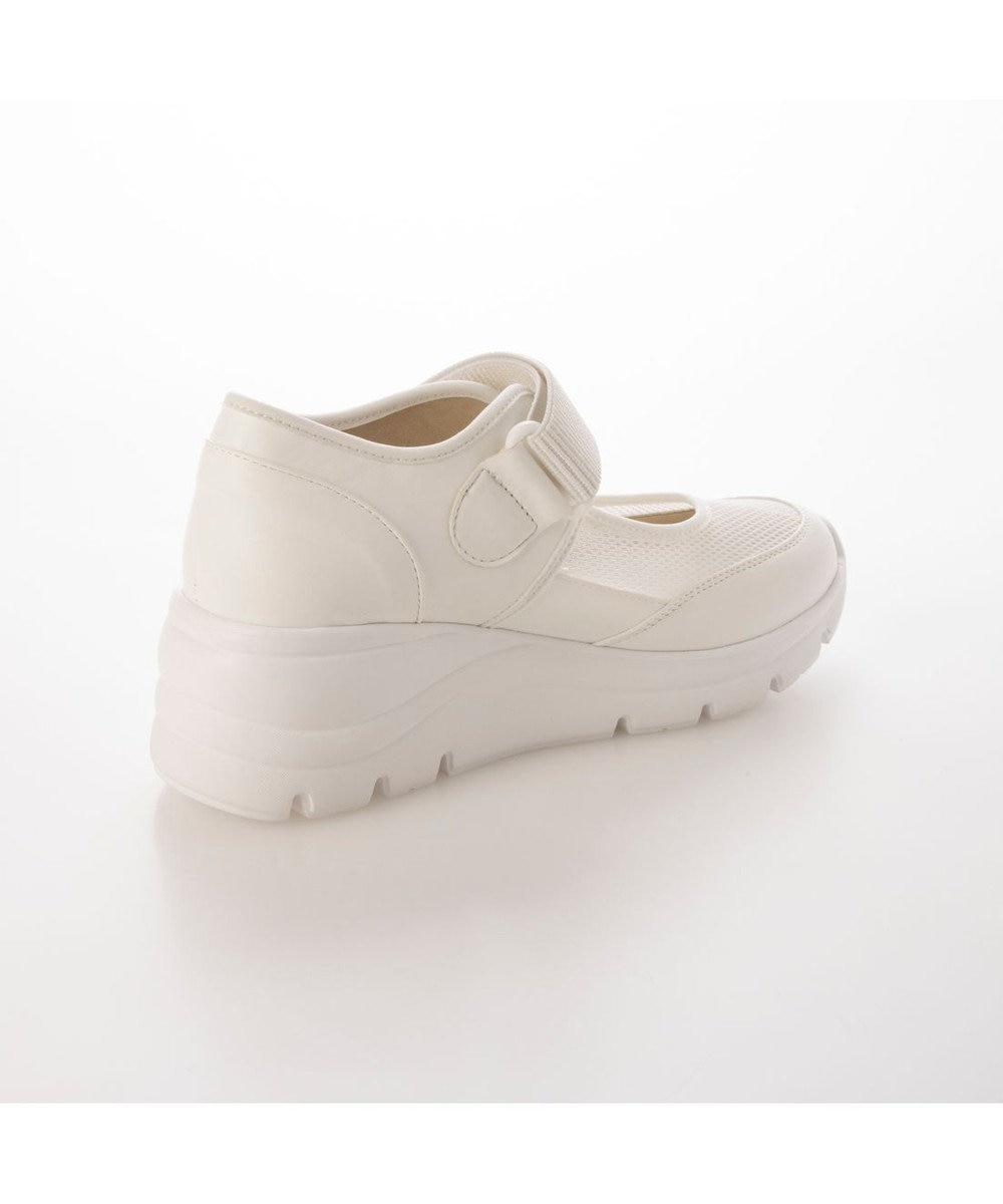 ing <ing>【WEB限定】厚底メッシュストラップスニーカー 