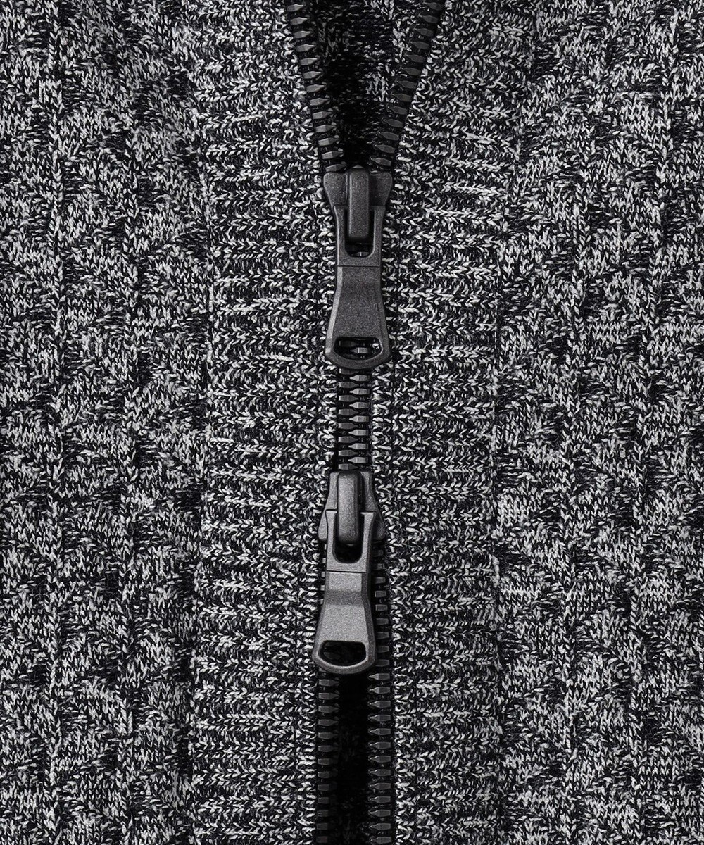 JOSEPH HOMME 【イージーケア】 ヴィスコースリンクス　ジップアップニットパーカー 