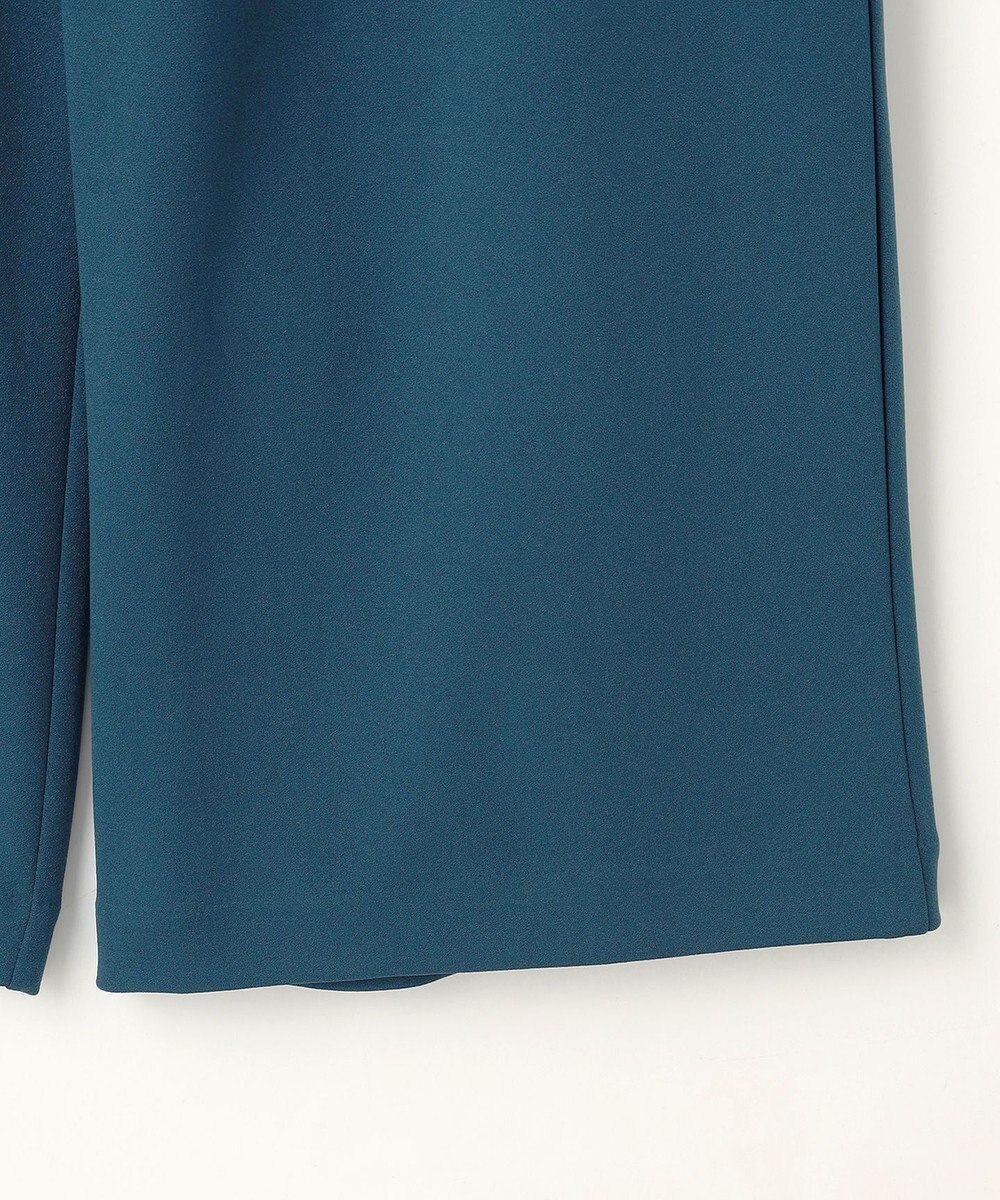 ANY 【ウエストゴム】２タックジョーゼットワイドパンツ 