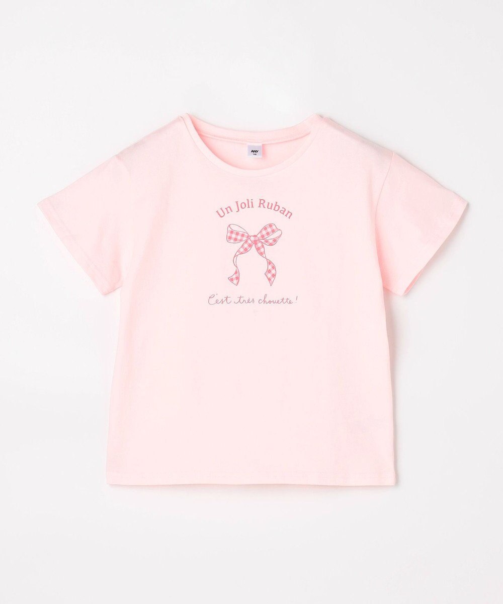 ANY KIDS 【一部店舗/WEB限定】【綿100%】プリント 半袖Tシャツ 