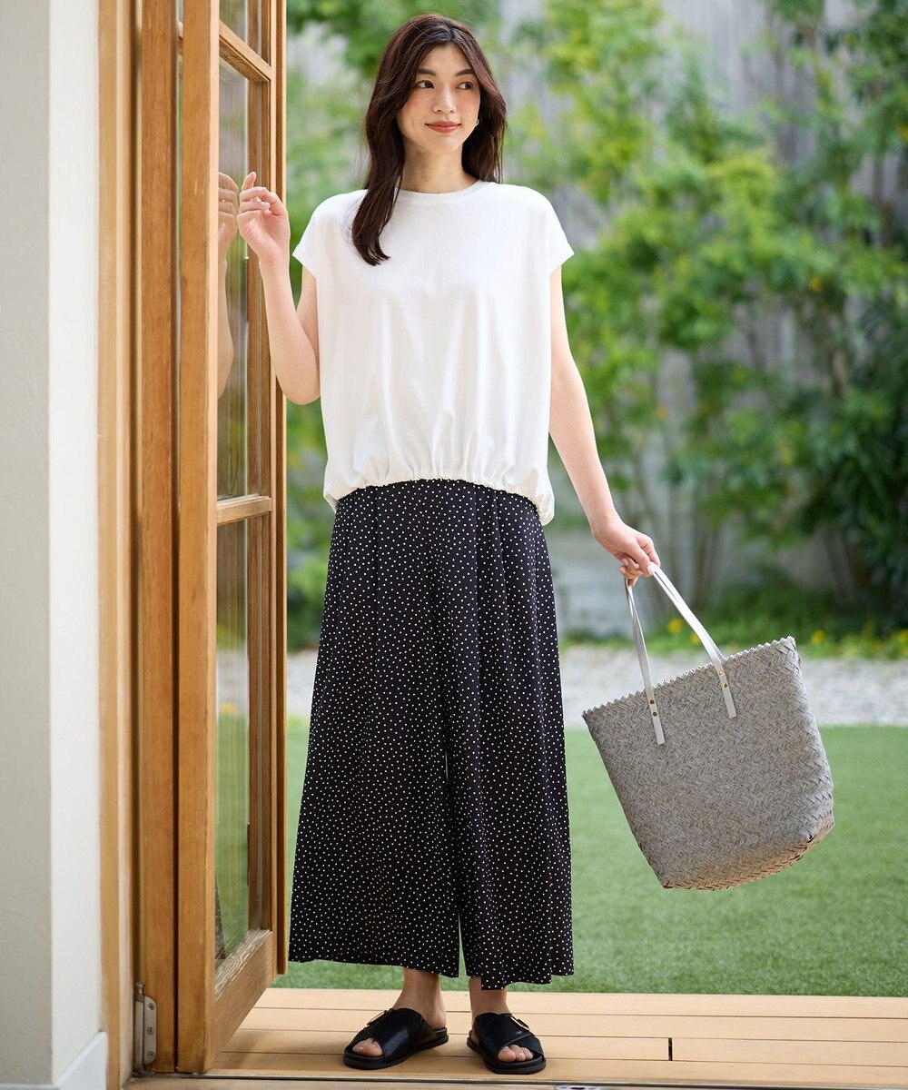 ANY L 【新色追加/吸水速乾/イージーケア/UVカット/接触冷感】さらさらDRYパンツ 