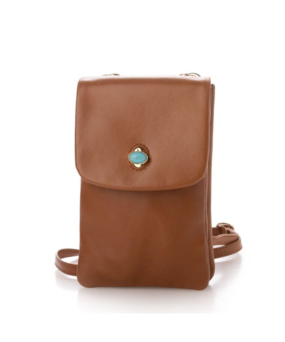 UNBILLION ペルケ perche ジェムストーンヒネリモバイルショルダー 