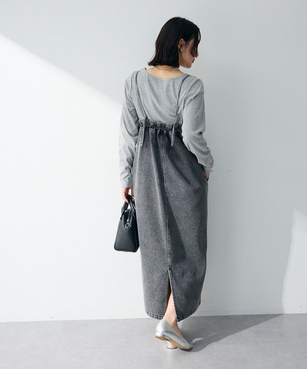 Green Parks デニムキャミワンピース 