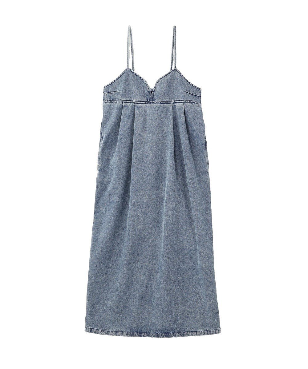 Green Parks デニムキャミワンピース 
