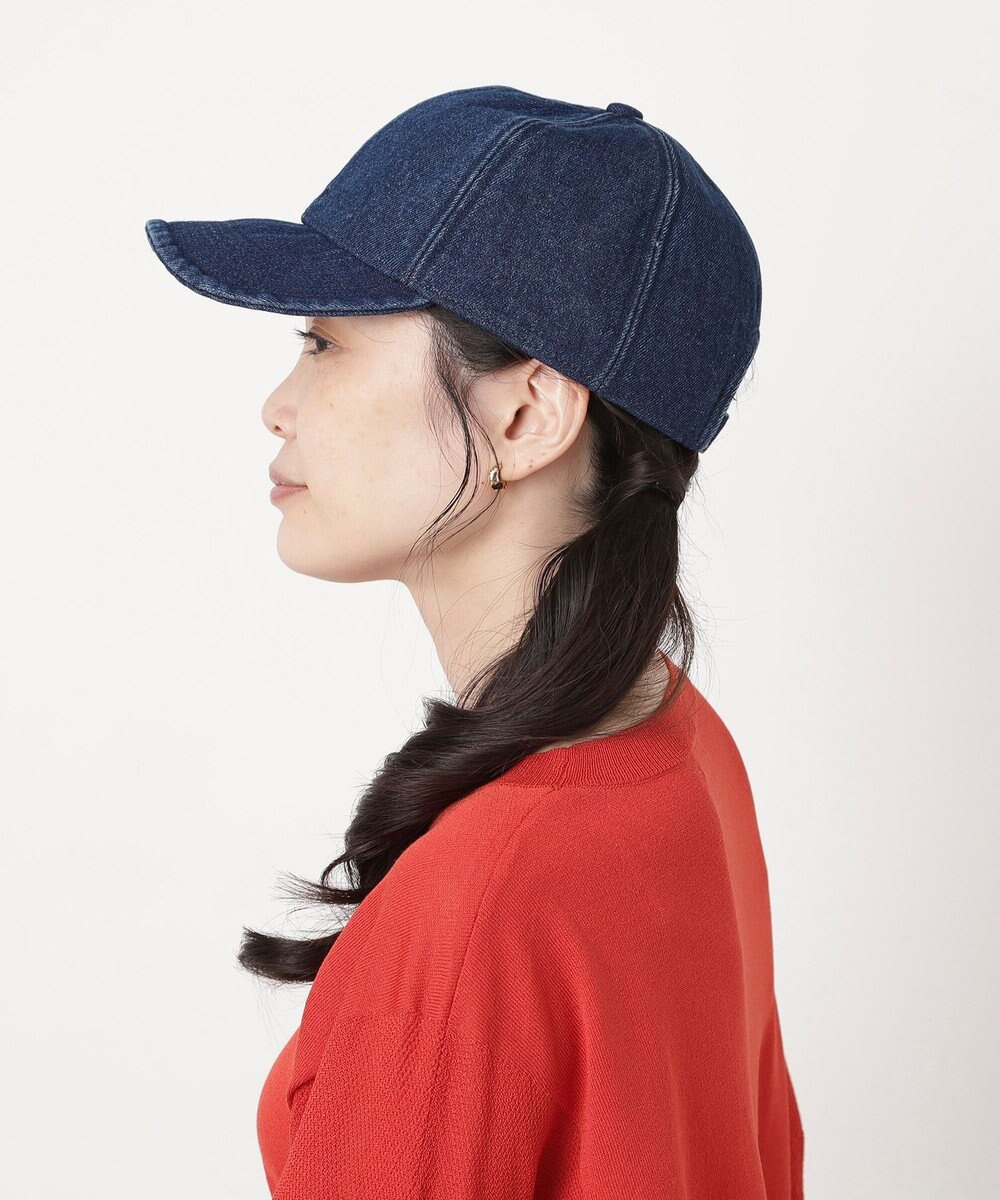 MOONBAT FURLA(フルラ)デニムキャップ  UVカット 帽子 