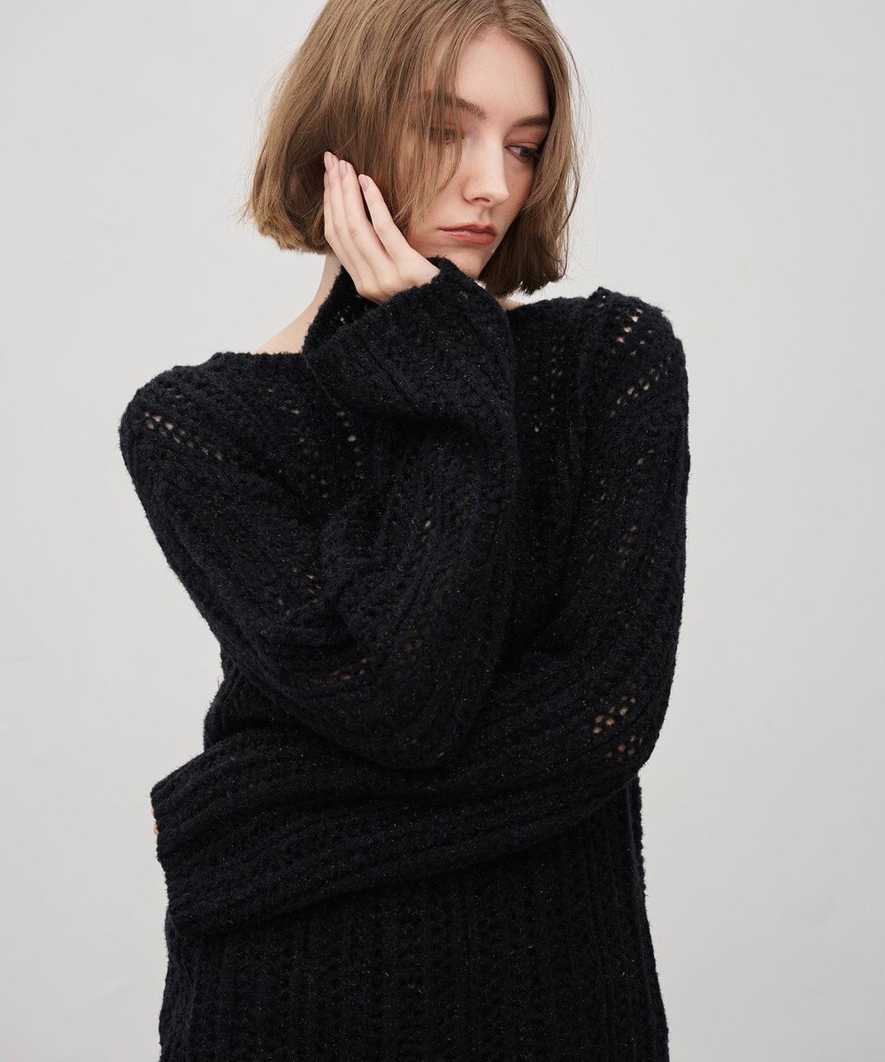 uncrave フィラメントモヘアニット プルオーバー 