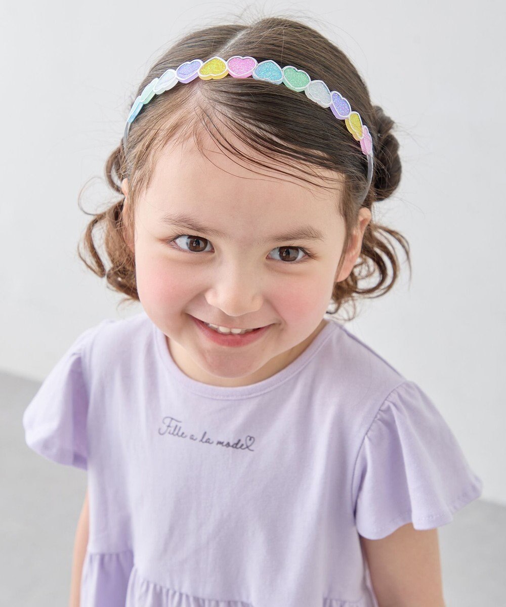 ANY KIDS キラキラレインボーカチューシャ 