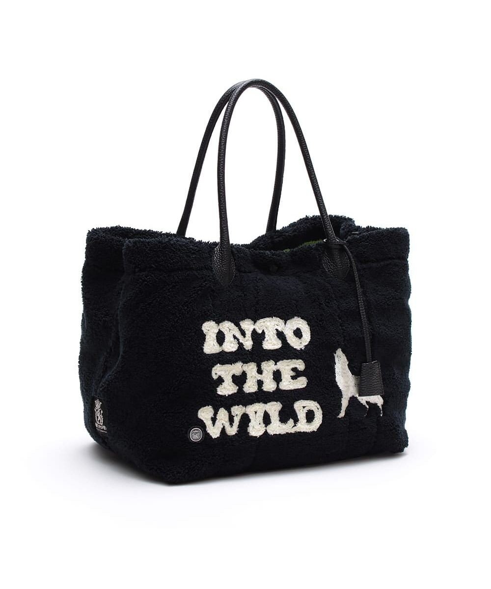 A.D.M.J. 【もこもこ】オスカー/コード刺しゅうキューブトート34cm(Dカン＋) 