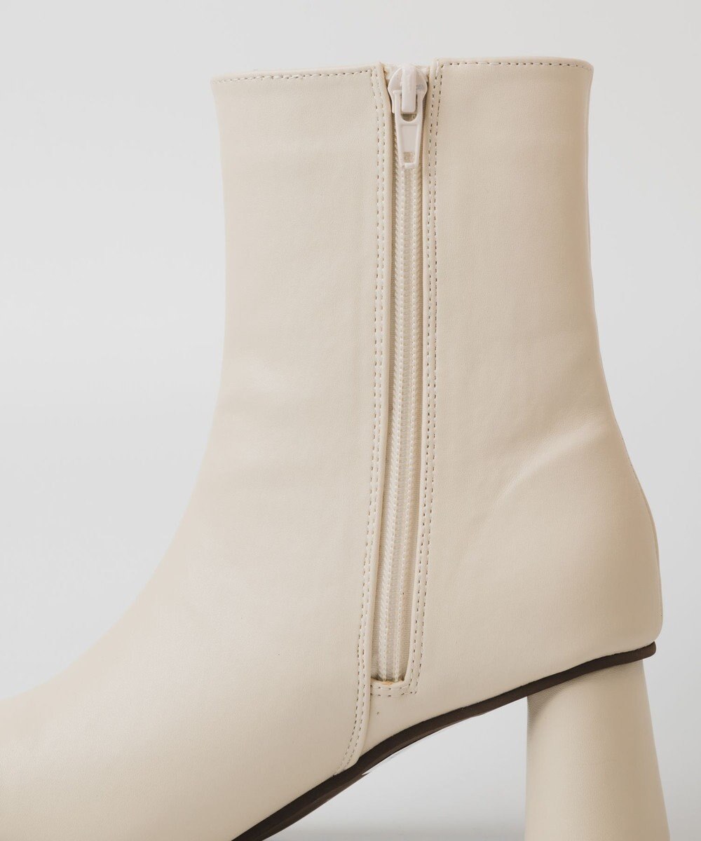 BONTRE 【PRECIEUX JOUET/プレシュウジュエ】ワイドスクエアショートブーツ 