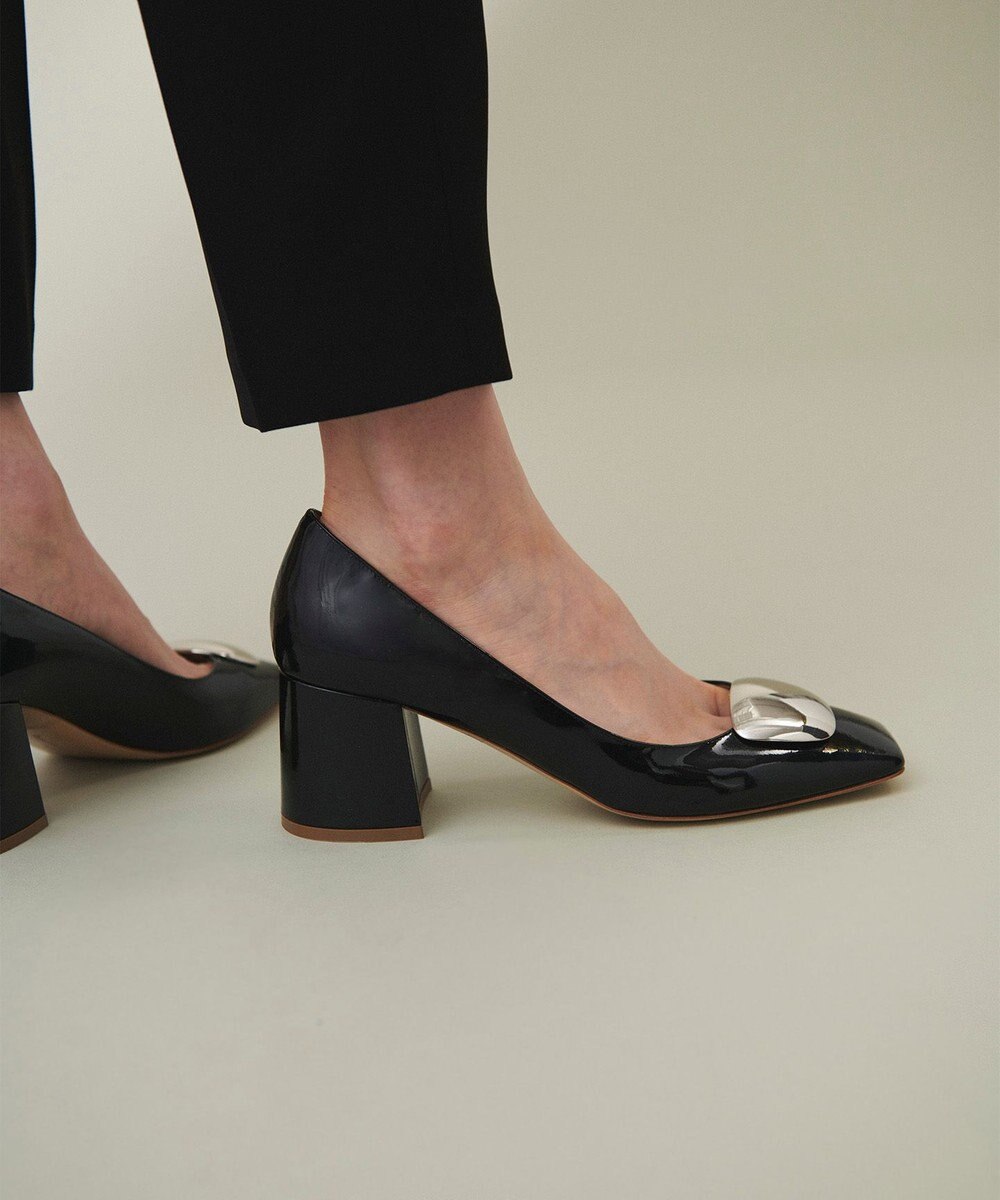 GRACE CONTINENTAL Rupert Sandersonパテントチャームヒール 