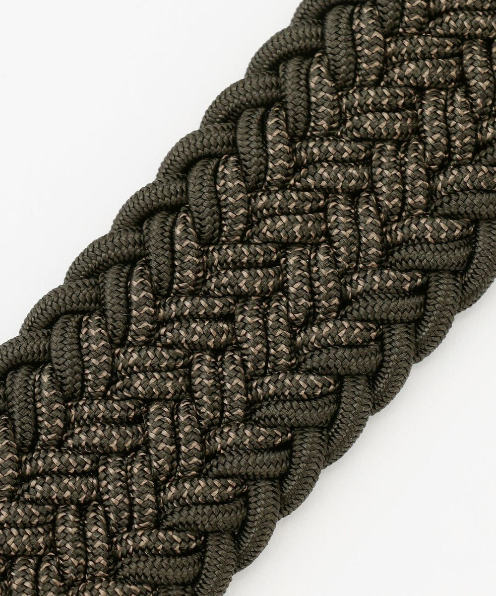 JOSEPH ABBOUD 【イタリア素材・ストレッチ・日本製】メランジヘリンボーン ベルト 