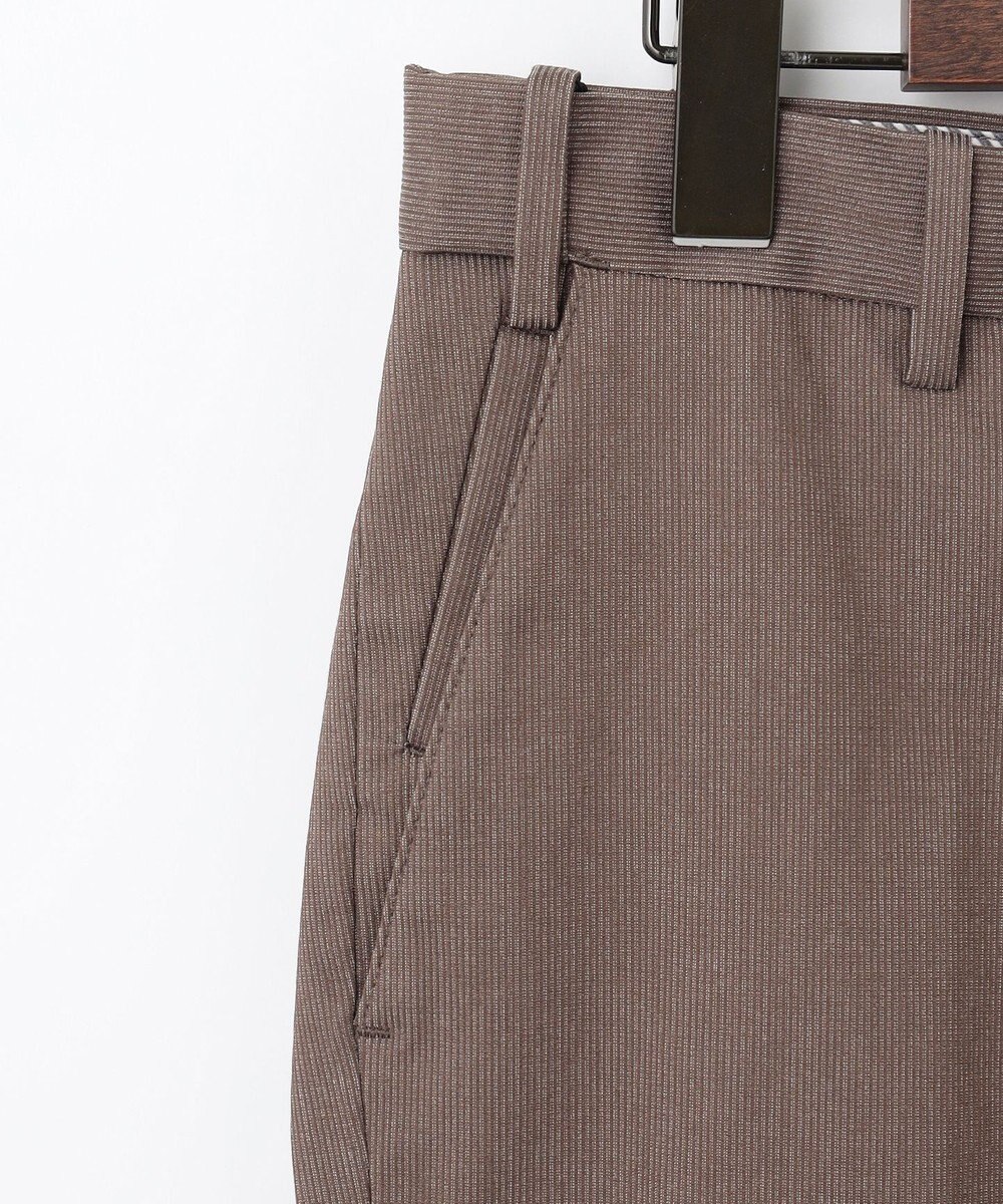 JOSEPH ABBOUD 【ウエストも伸びる！】コードストライプムーブ パンツ 