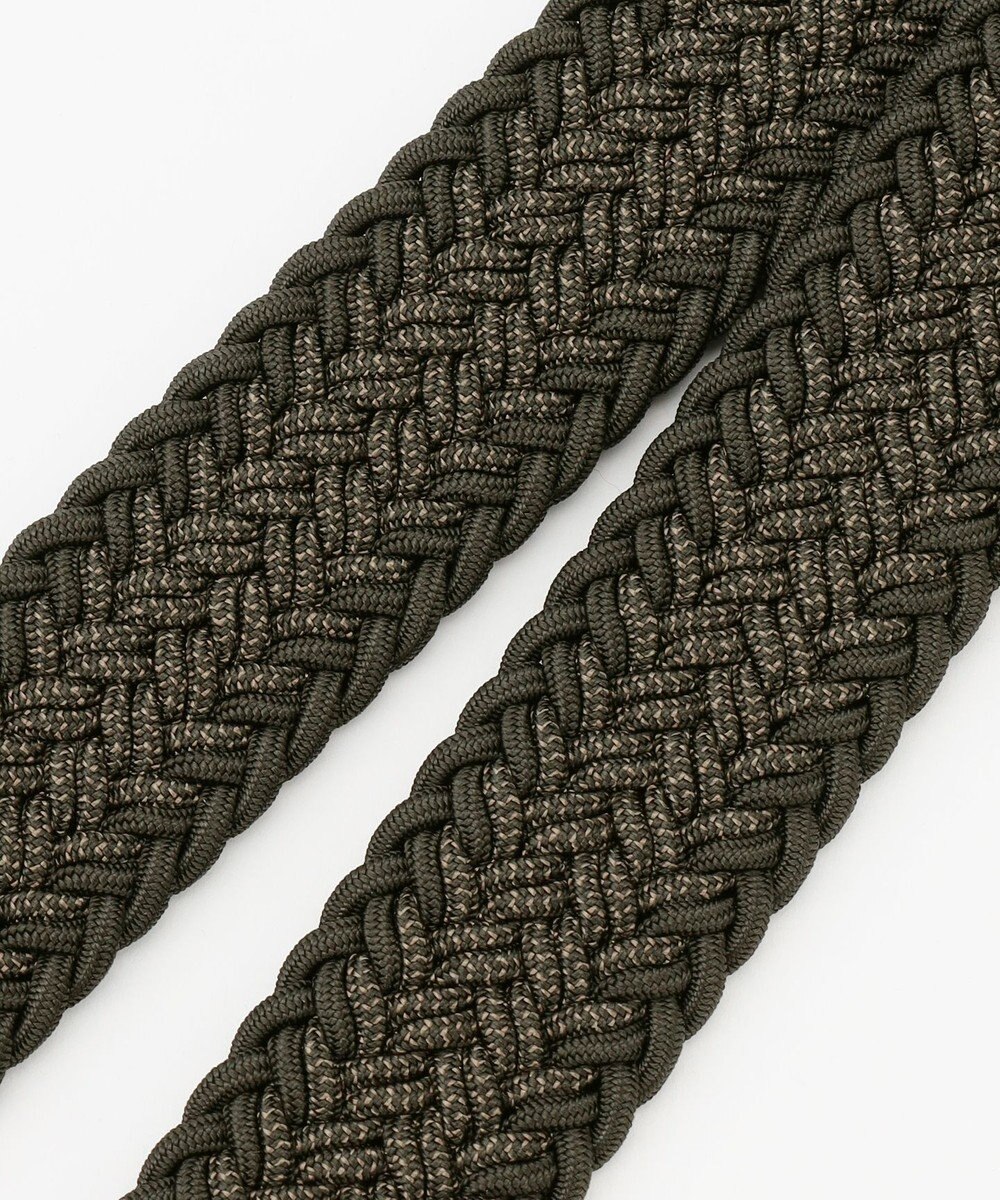 JOSEPH ABBOUD 【イタリア素材・ストレッチ・日本製】メランジヘリンボーン ベルト 