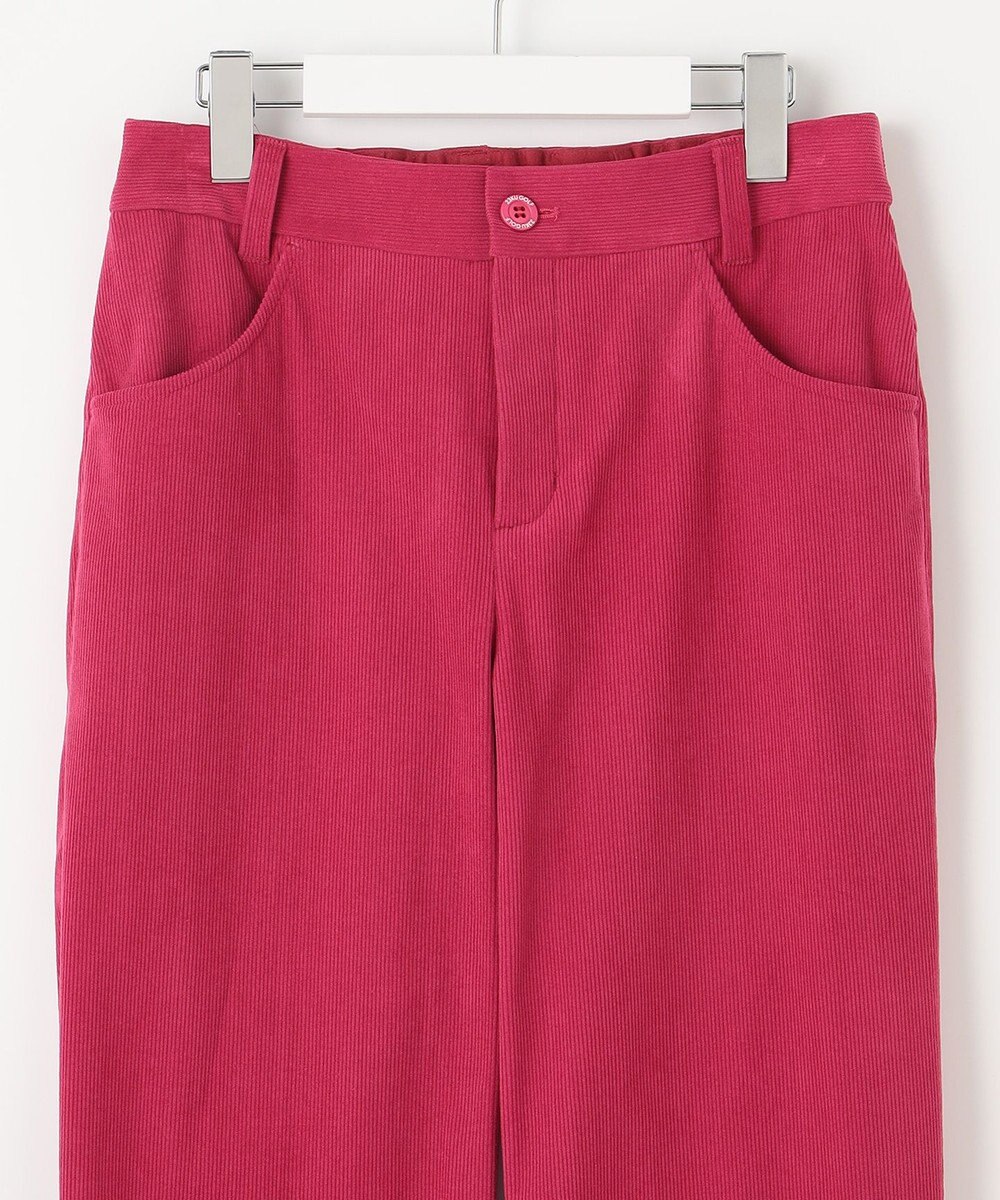 23区GOLF 【WOMEN】【ストレッチ】コーデュロイ カラーパンツ 