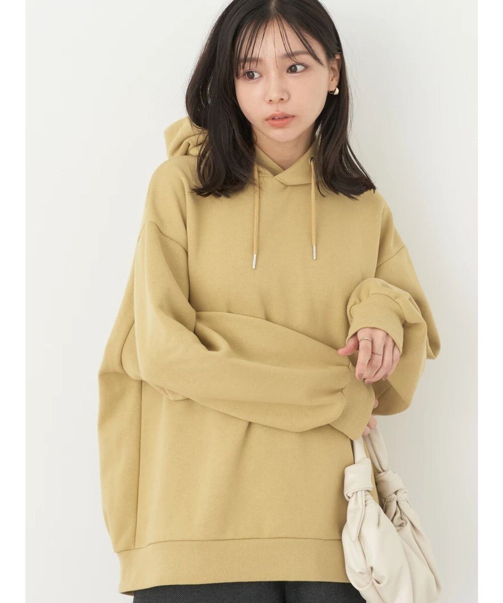 earth music&ecology 裏起毛パーカー 