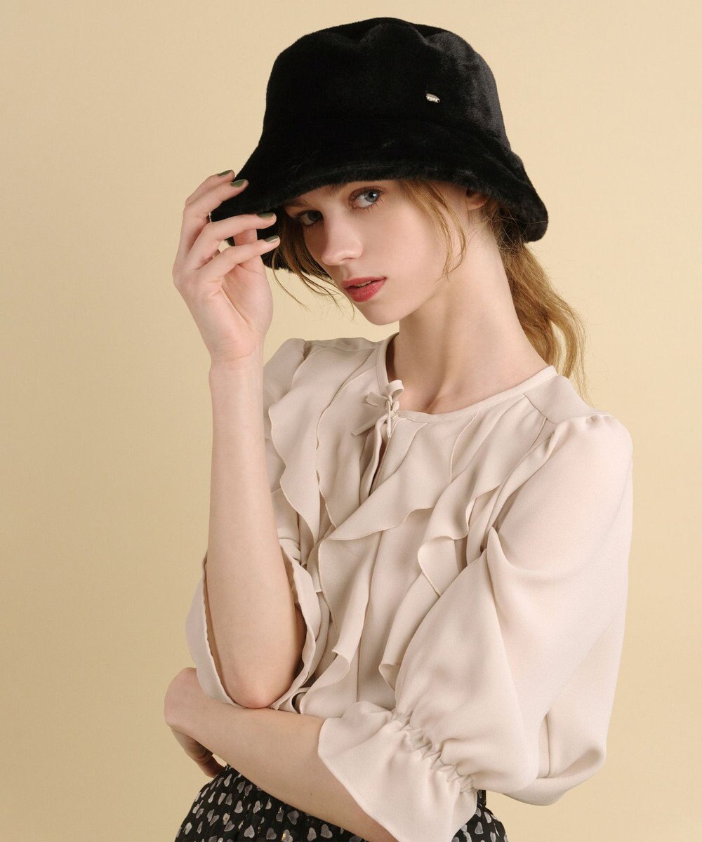 TOCCA 【UVカット・吸水速乾・防臭】FUR BUCKETHAT バケットハット 