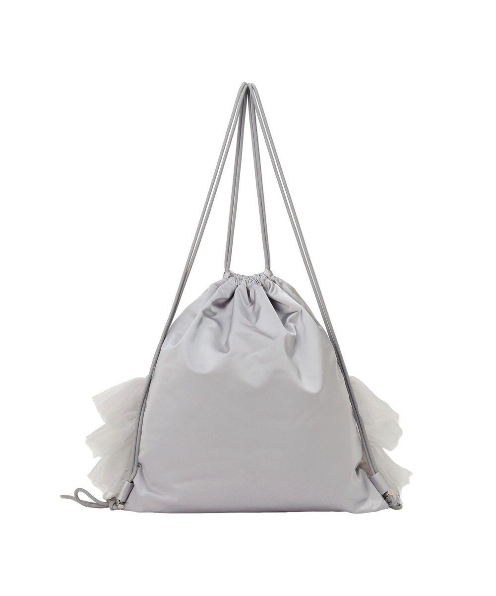 Maison de FLEUR チュールフリルナップサック 