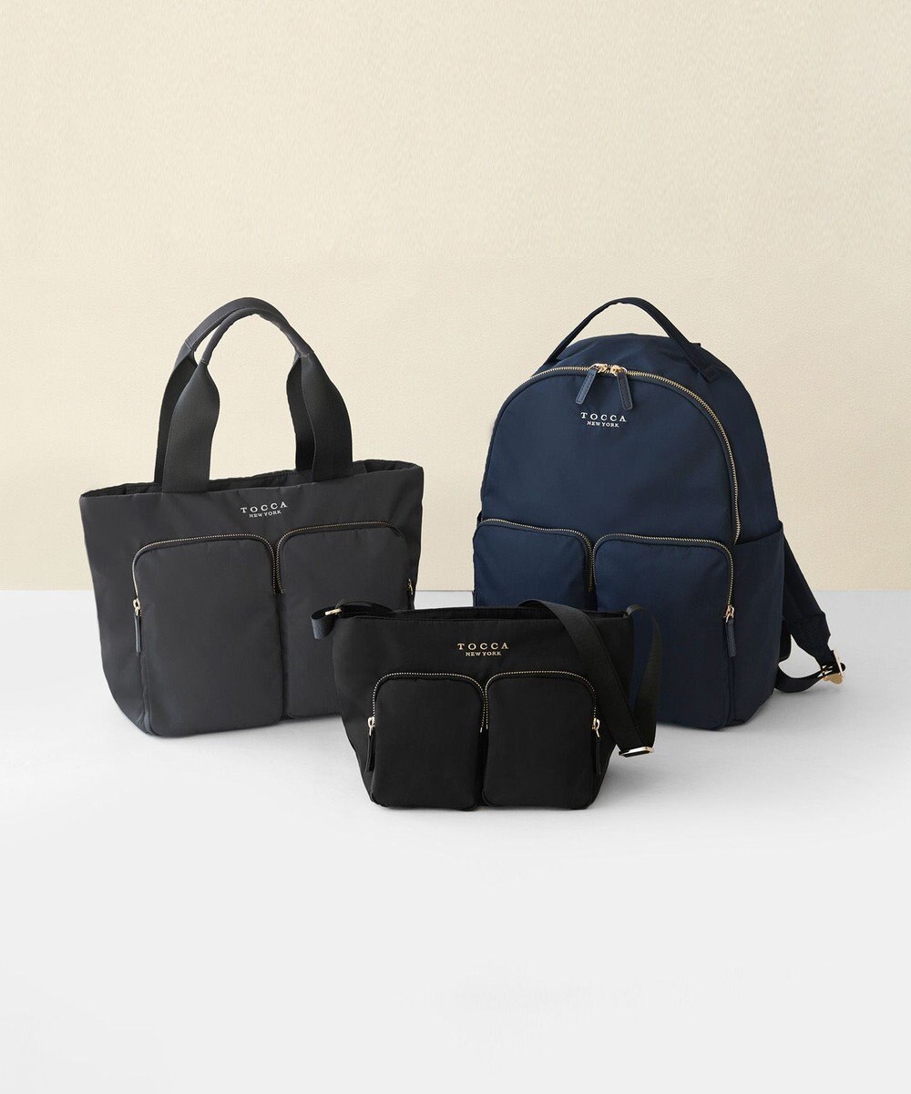 TOCCA 【WEB＆一部店舗限定・A4サイズ対応】VIA METRO NYLON BAG ナイロンバッグ 