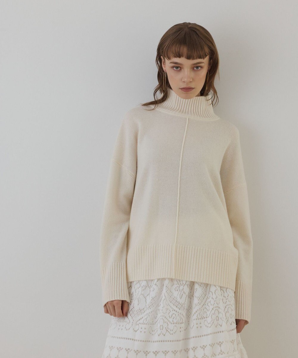 GRACE CONTINENTAL ウールオーバーニットトップ 