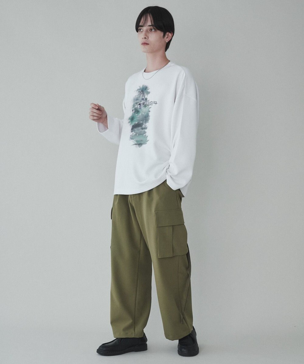 WEGO 【ユニセックス着用ITEM】トロミカーゴスラックス 