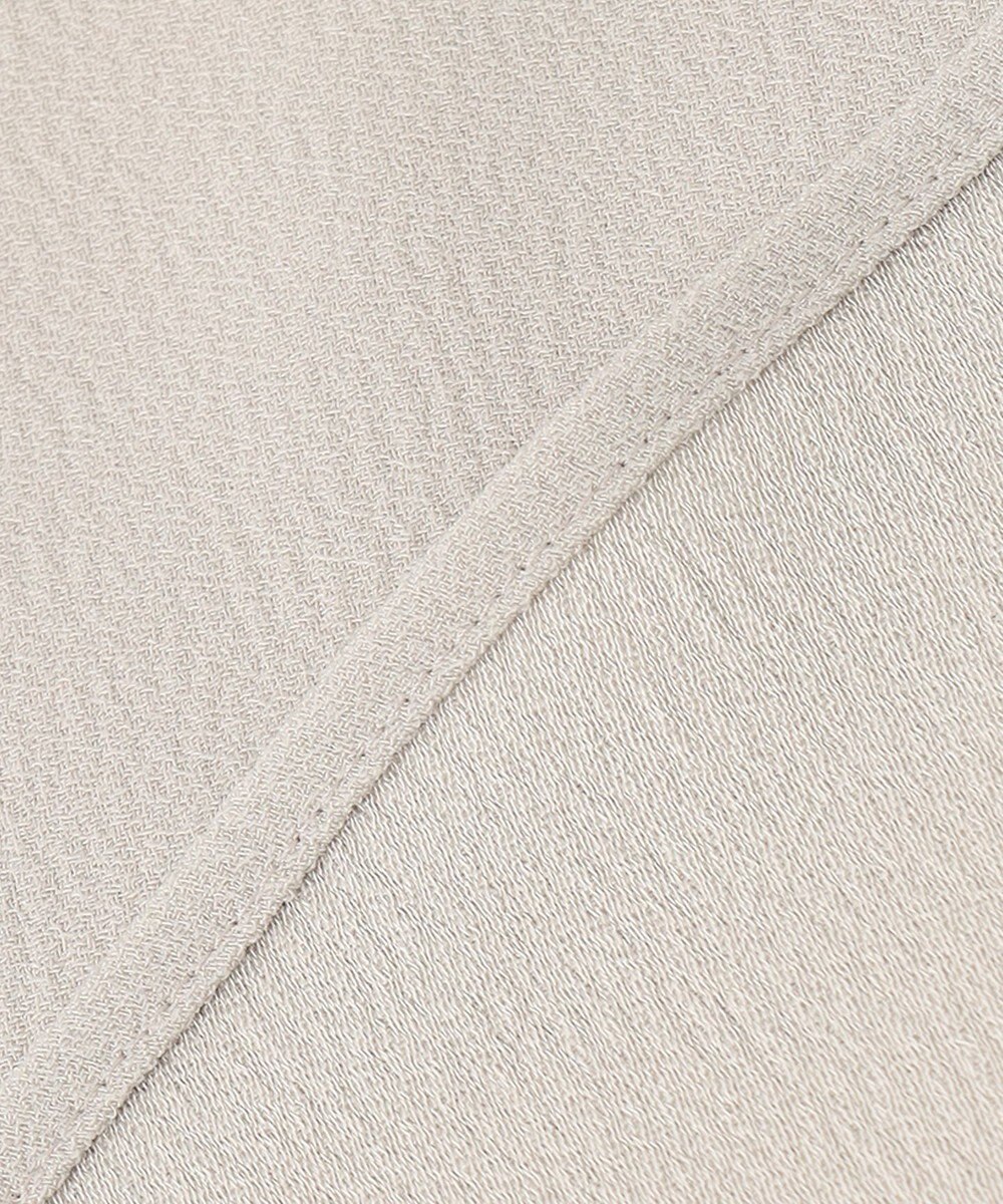 ICB L 【WEB限定・洗える】BackSatinGeorgette ブラウス 