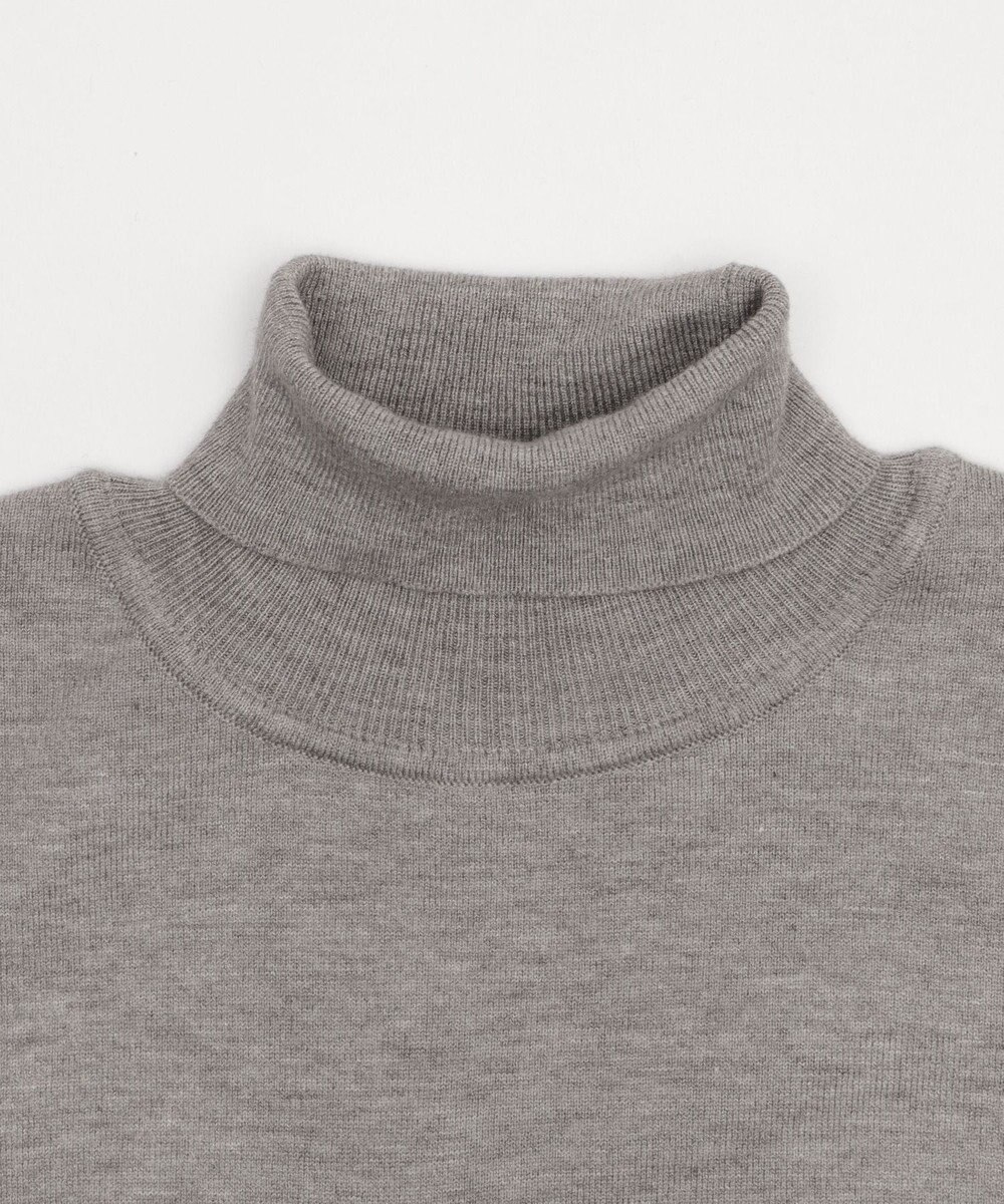 WEGO 【WEB限定/25年秋冬新作/洗濯OK/毛玉レス】タートルネックニット 