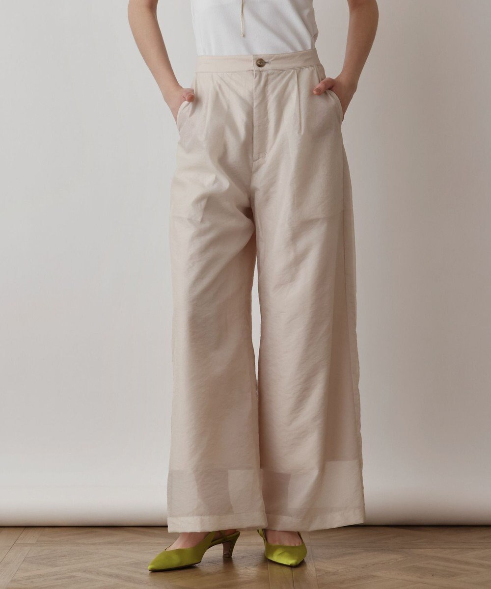 GRACE CONTINENTAL ブライトシアーパンツ 