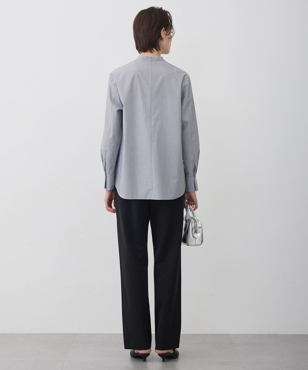 ICB ナイロンストレッチポンチ セミワイドパンツ 