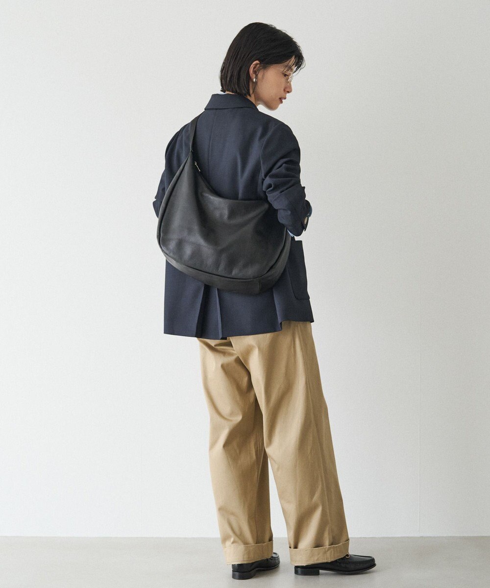 russet ソフトレザーラウンドビッグショルダーバッグ(CE-1325-WEB) 