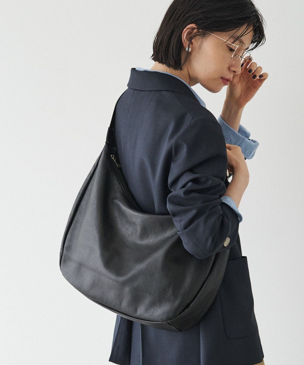 russet ソフトレザーラウンドビッグショルダーバッグ(CE-1325-WEB) 