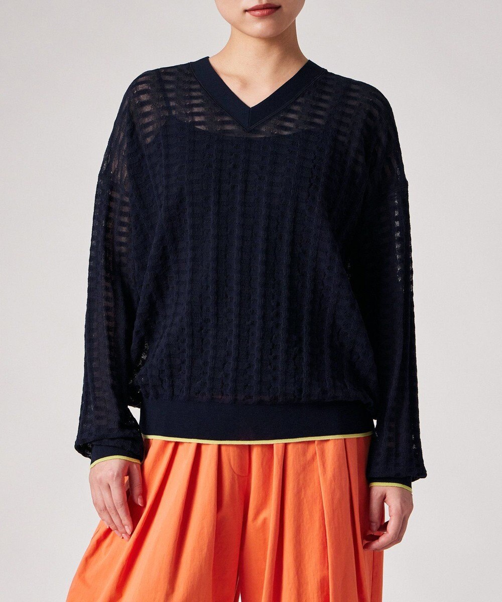 Paul Smith シアー Vネック ニット 