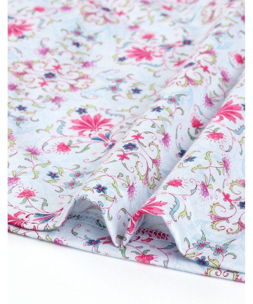 WACOAL パジャマ 長袖 長ズボン 綿100%(本体) 天竺素材 ミントン レディース NDX563 /ワコール 