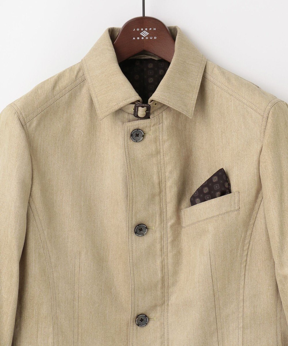 JOSEPH ABBOUD 【軽量/スウェードタッチ】ライトスウェードジャケット 