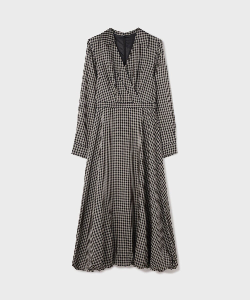GRACE CONTINENTAL カシュクールバルーンワンピース 