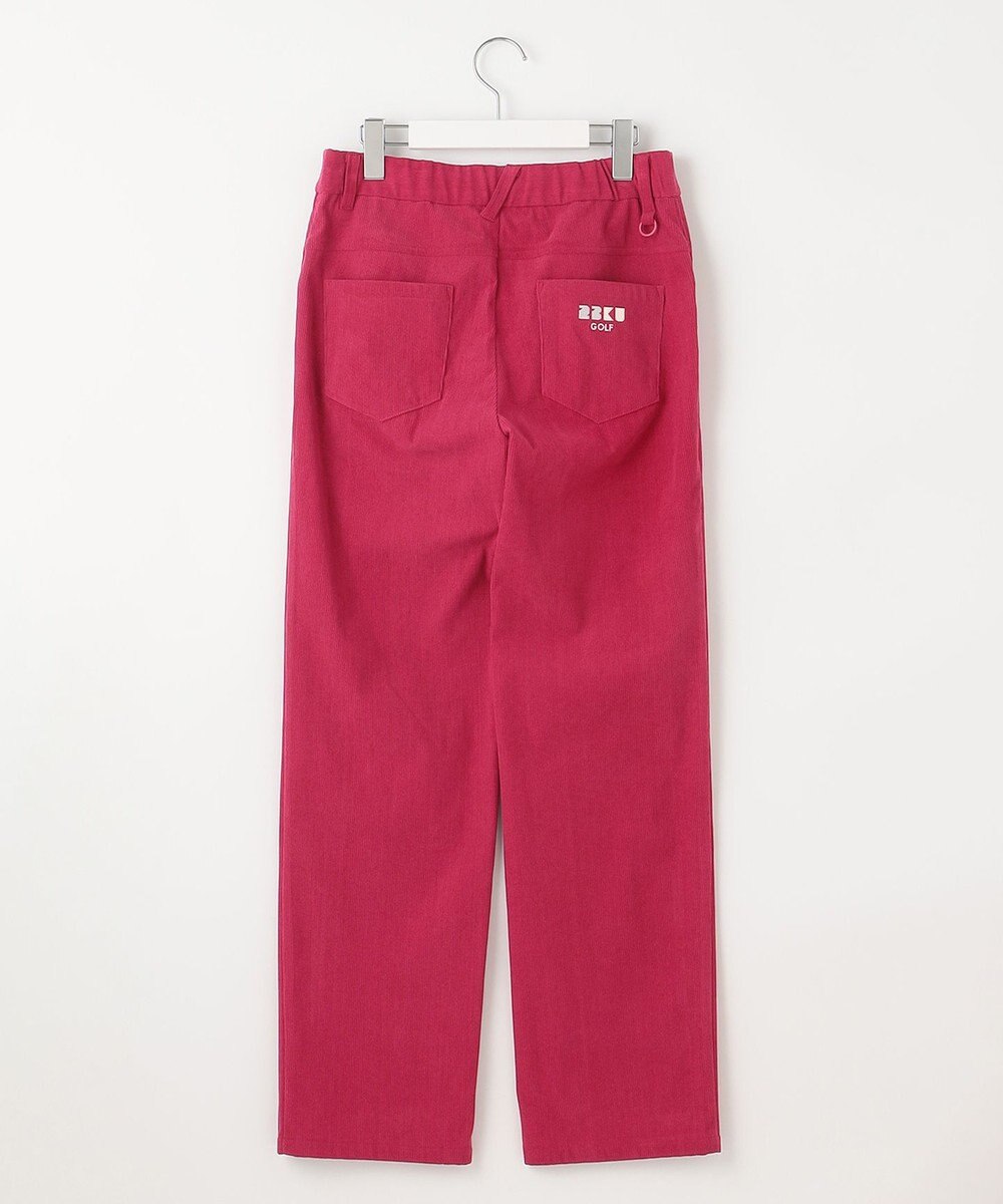 23区GOLF 【WOMEN】【ストレッチ】コーデュロイ カラーパンツ 