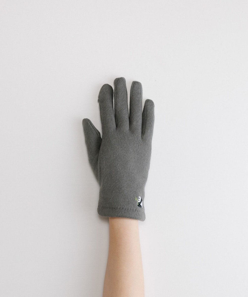 ORuKuBET パンダ刺繍ジャージグローブ(WOMEN)【タッチパネル対応】 