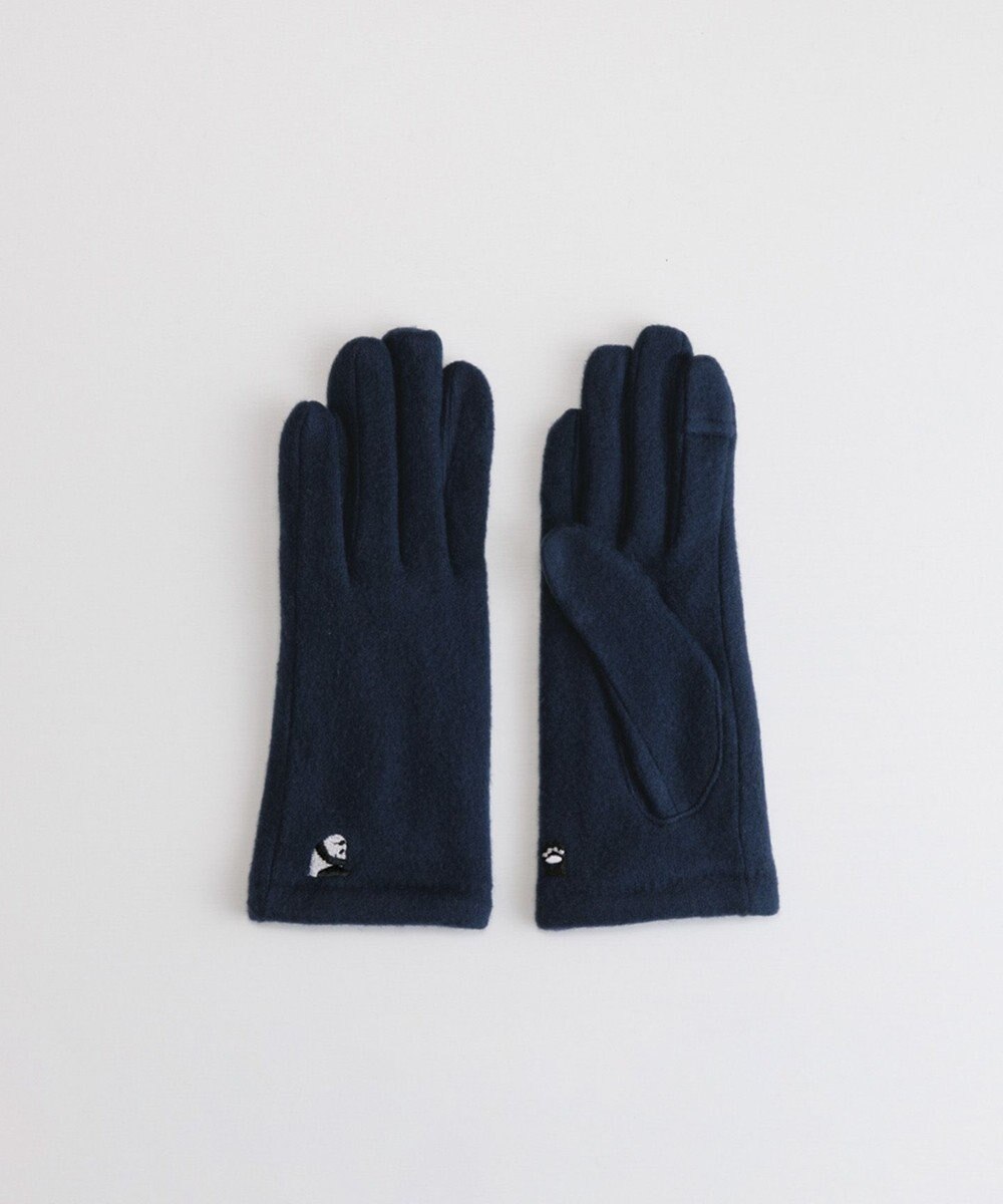 ORuKuBET パンダ刺繍ジャージグローブ(WOMEN)【タッチパネル対応】 