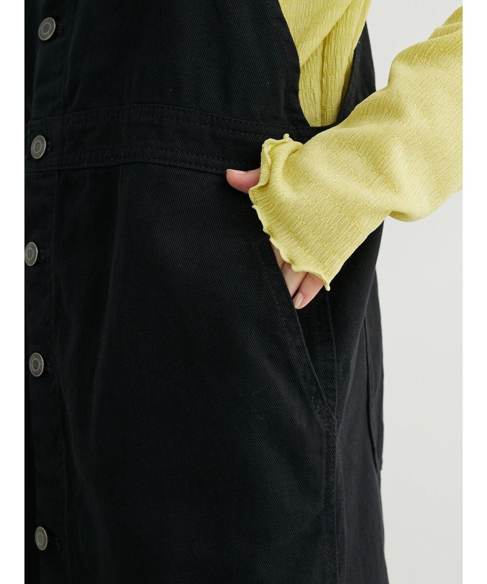 Green Parks カツラギサロペットスカート 