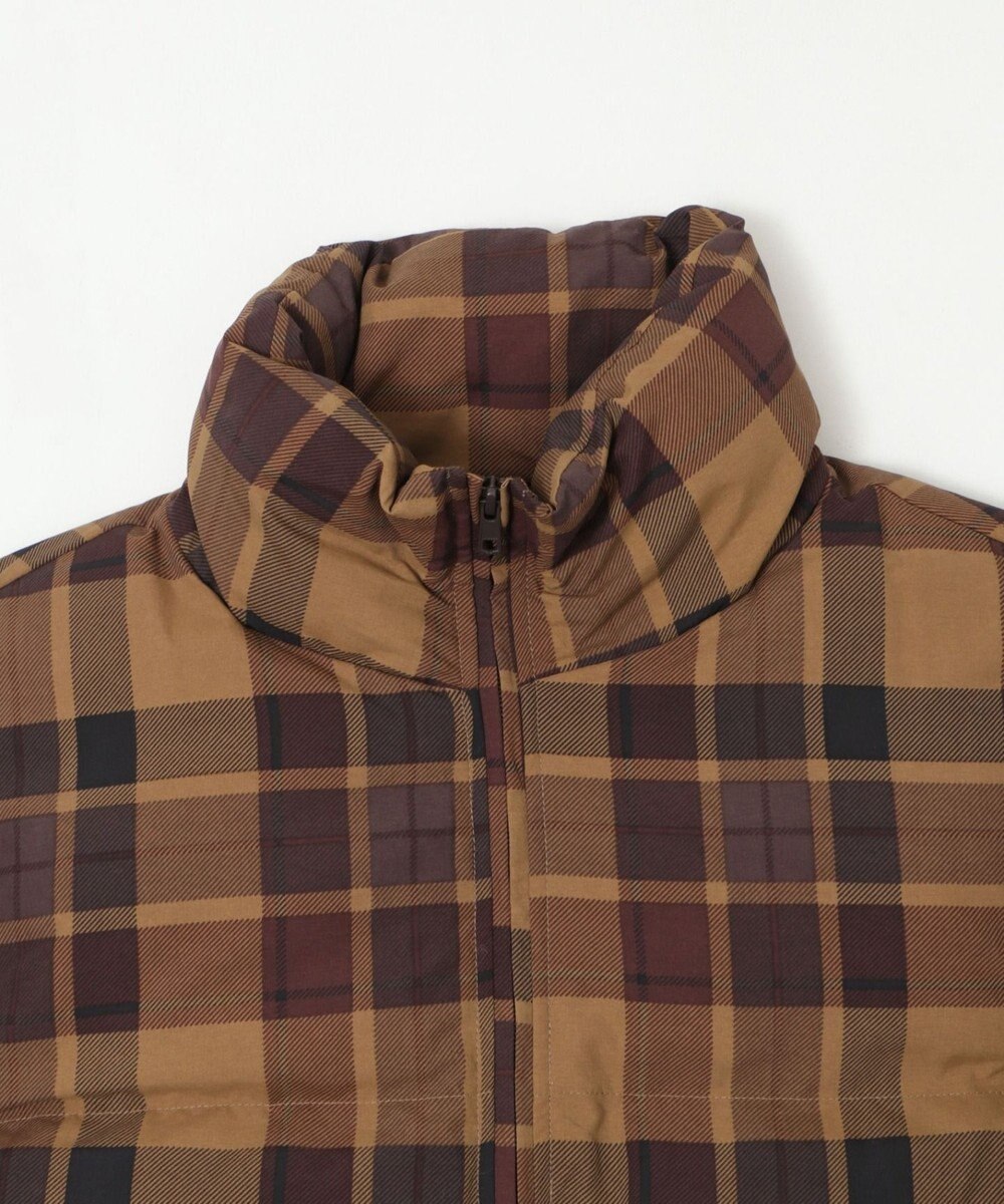 WEGO 【ユニセックス着用ITEM/MLサイズ展開】チェックパファーブルゾン 