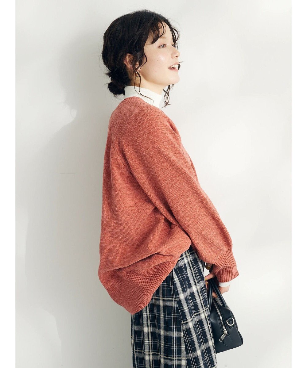 CRAFT STANDARD BOUTIQUE 洗えるコードモールＶネックプルオーバー 