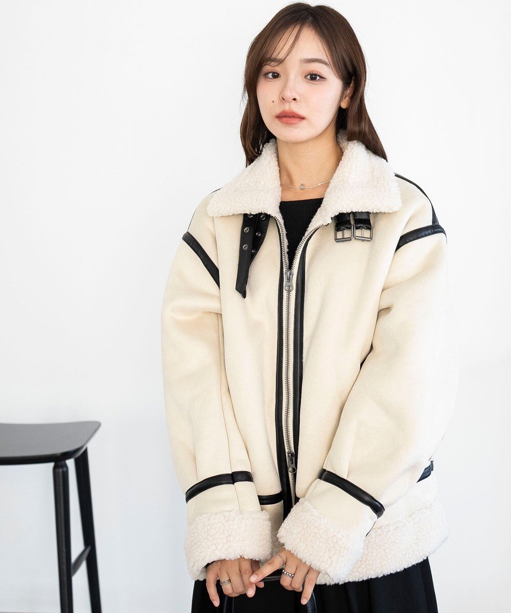 WEGO 【25年秋冬新作/ユニセックス着用ITEM/MLサイズ展開】B－3ジャケット 