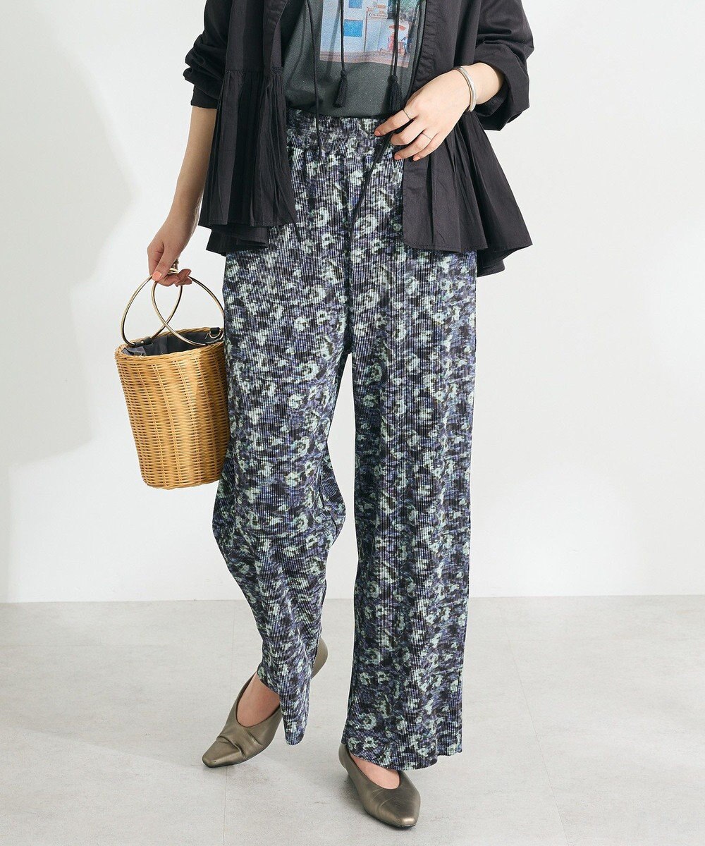 CRAFT STANDARD BOUTIQUE セルフカットイージープリーツパンツ 