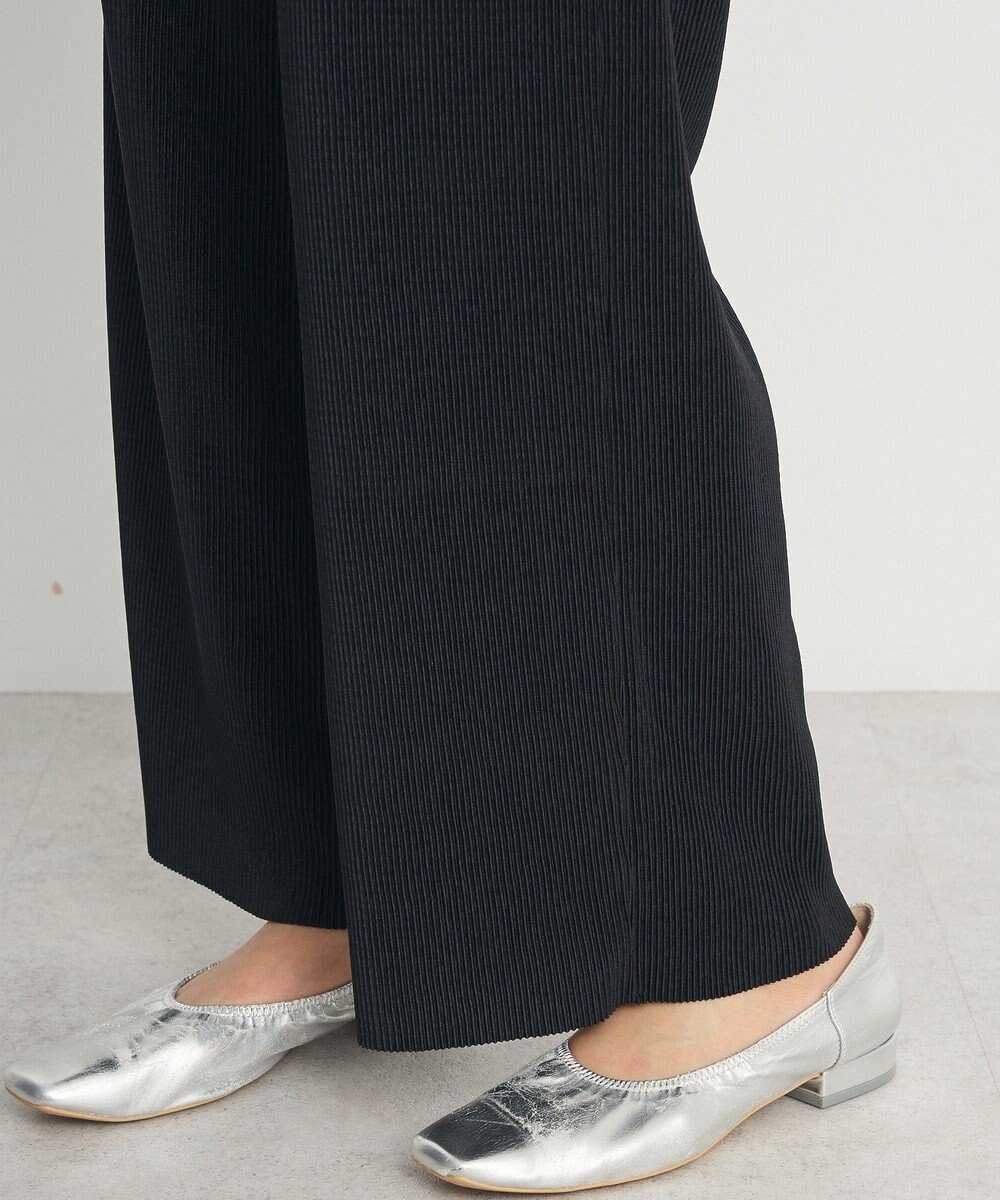 CRAFT STANDARD BOUTIQUE セルフカットイージープリーツパンツ 