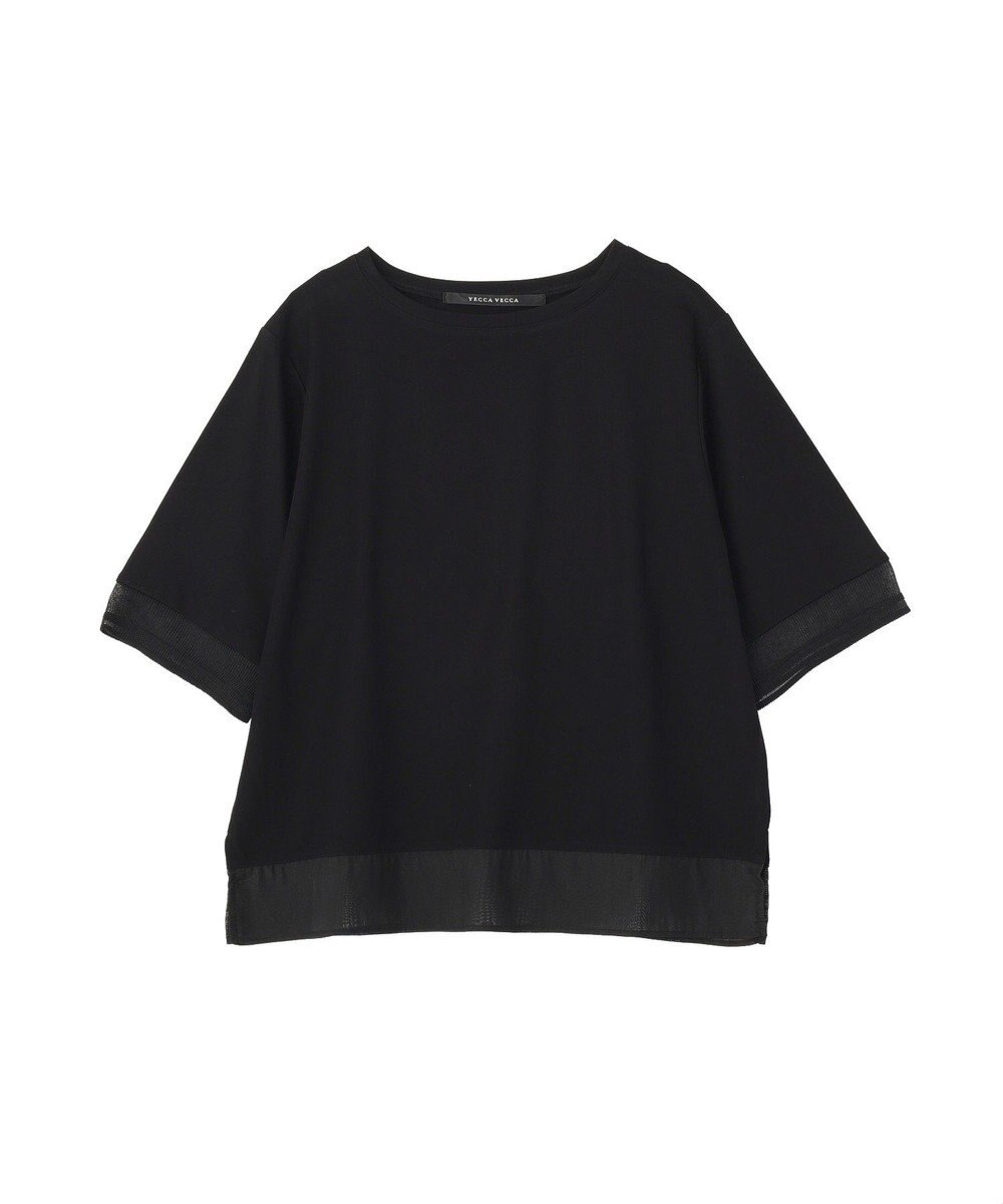 YECCA VECCA シアーMIXプルオーバー 